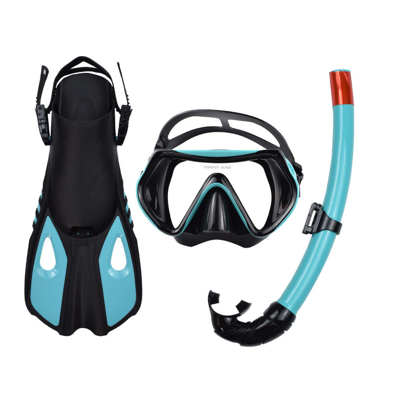 Kit para Mergulho Snorkel, Óculos e Nadadeira de mergulho especiais