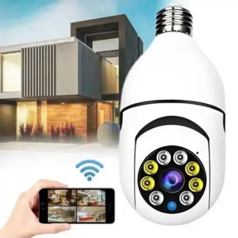 Mini Wireless Wifi IP Security Camera 360 with Plug Nozzle Full HD Night Vision