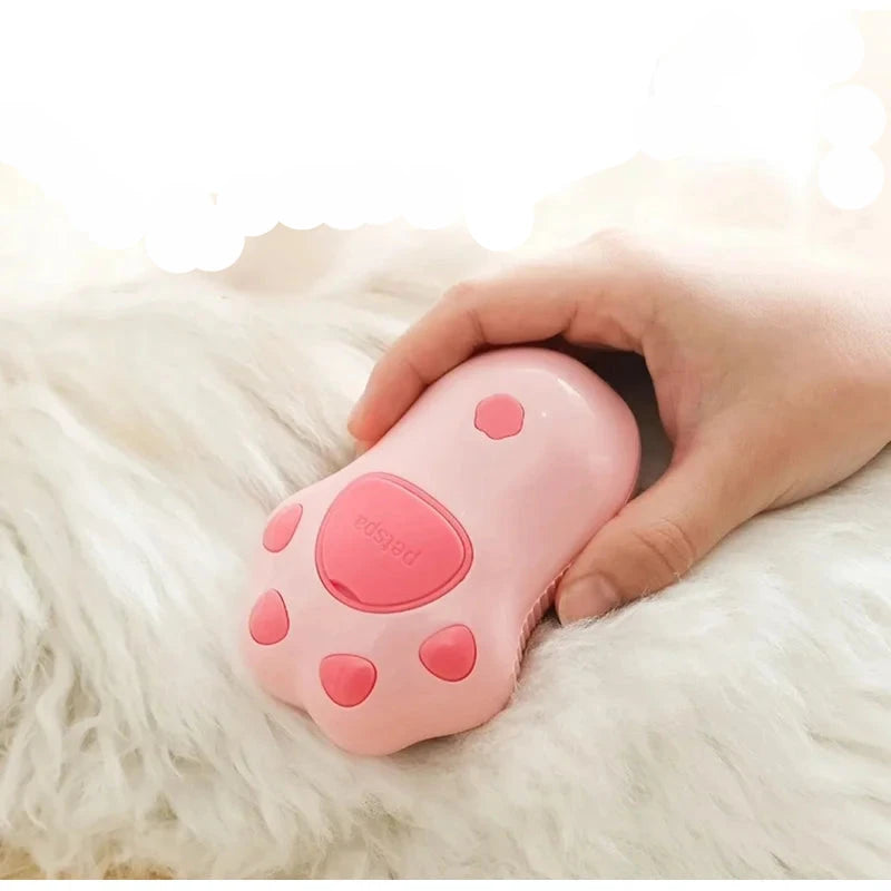 Escova Vapor Pet Elétrica para cães e gatos ! Massagem Tira Pelos e Escova