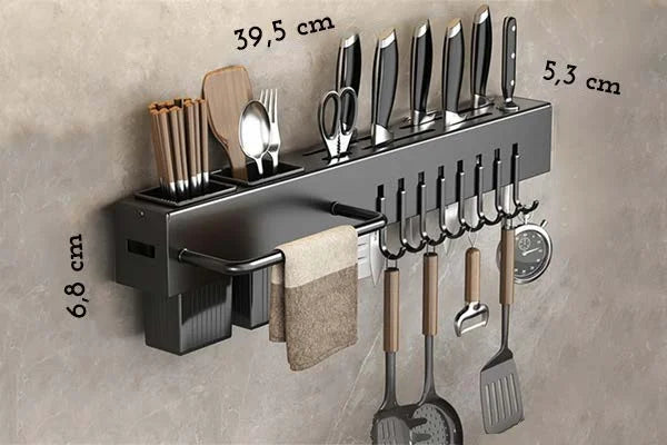 Organizer Wall Shelf Kitchen Storage 