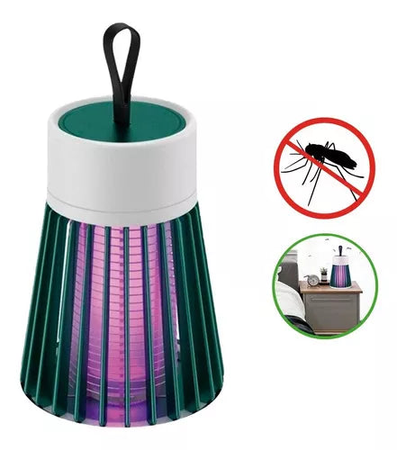 Lâmpada Elétrica Mata-Mosquitos Com Luz UV USB