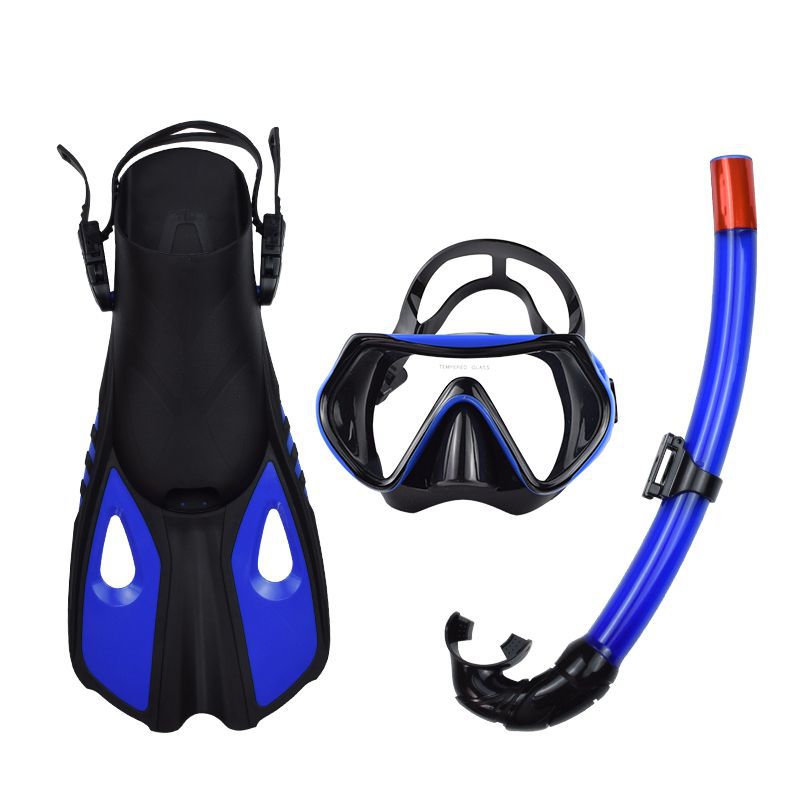 Kit para Mergulho Snorkel, Óculos e Nadadeira de mergulho especiais