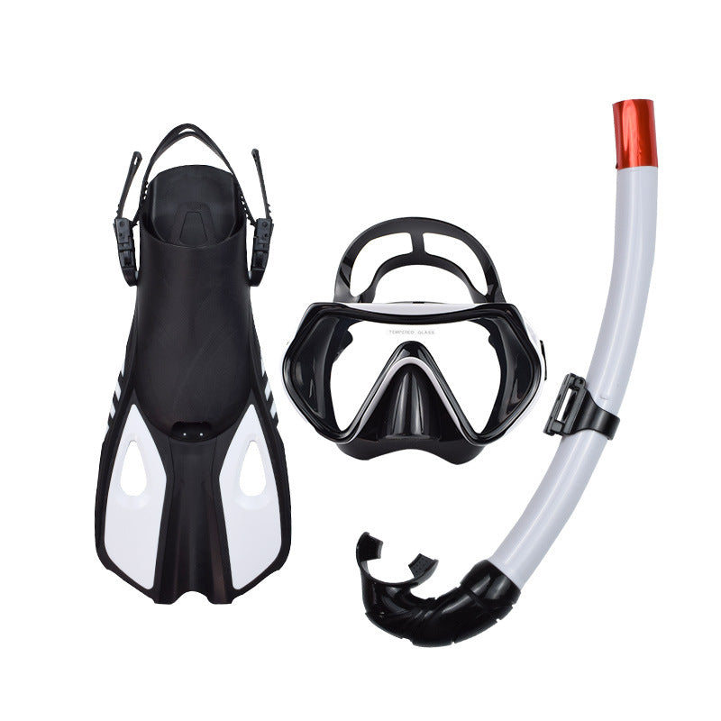 Kit para Mergulho Snorkel, Óculos e Nadadeira de mergulho especiais