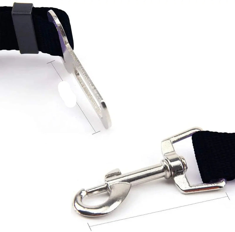 Adjustable seat belt for dogs and cats 