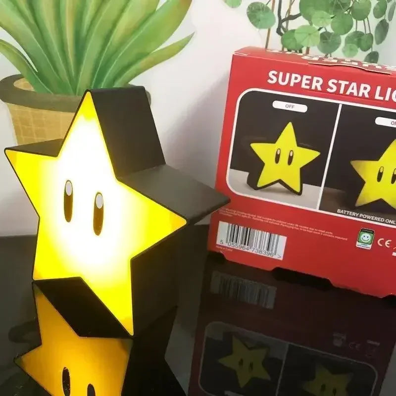 Luminária Super Mario Bros luz LED