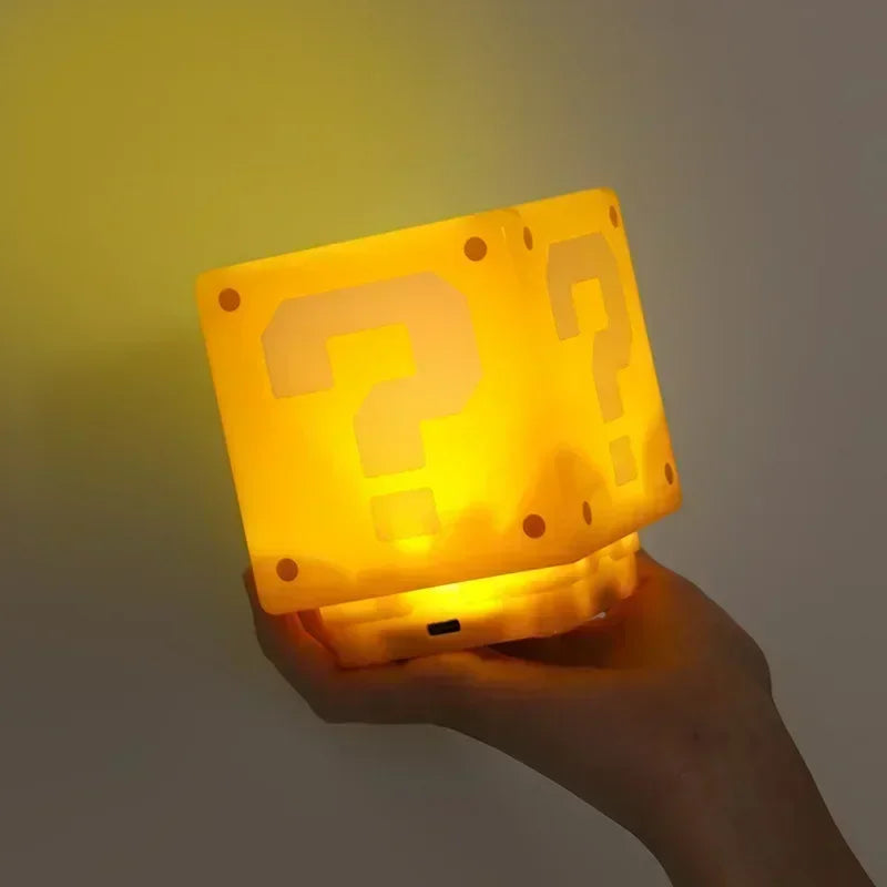 Luminária Super Mario Bros luz LED