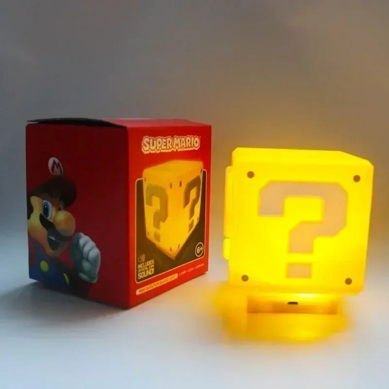 Luminária Super Mario Bros luz LED