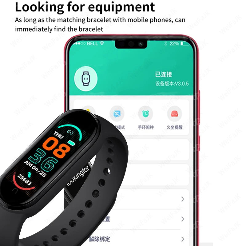 Smart Watch Sports Bracelet Heart Rate Blood Pressure Monitor Waterproof Multi-function Watches 