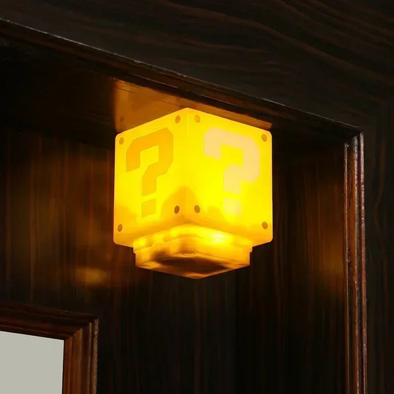 Luminária Super Mario Bros luz LED